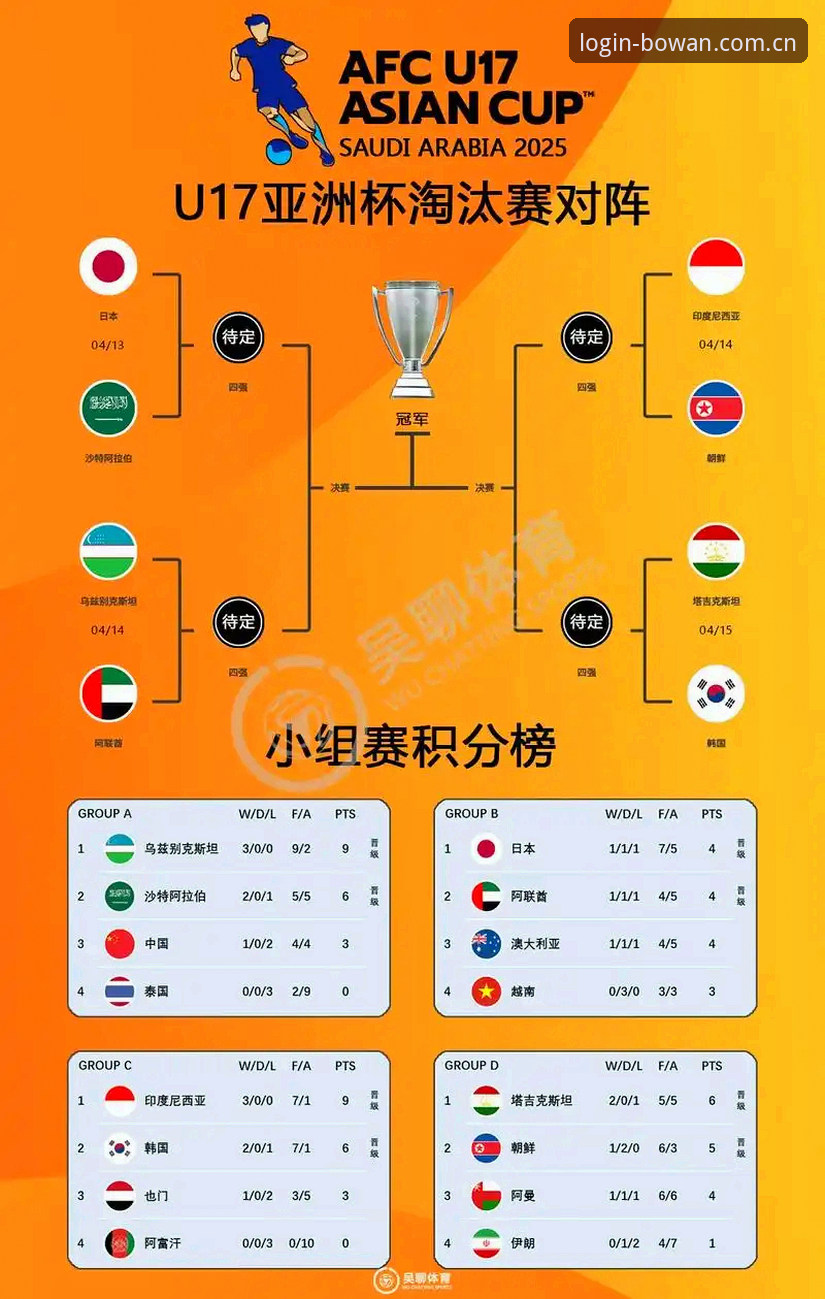 U17世界杯抽签结果全面解析：中国足球少年军团的挑战与机遇
